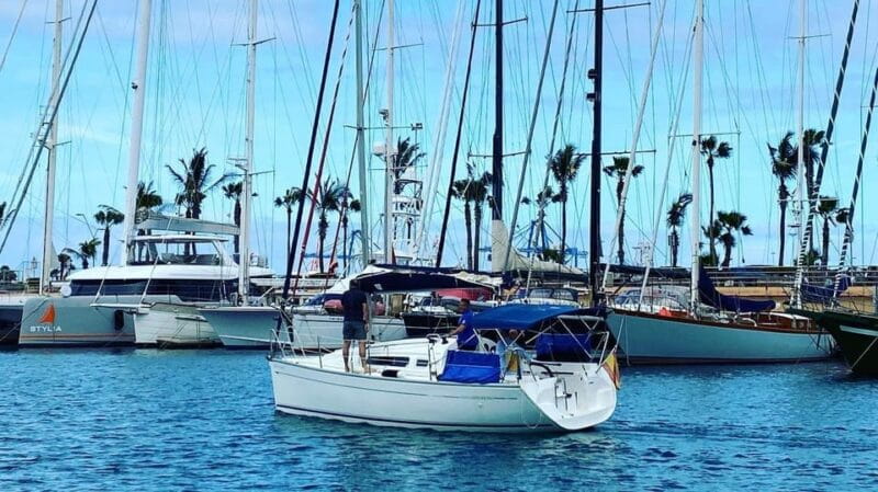 Las Palmas: Learn to sail with our sailboat. - The Scenic Highlights of the Las Palmas Waterways