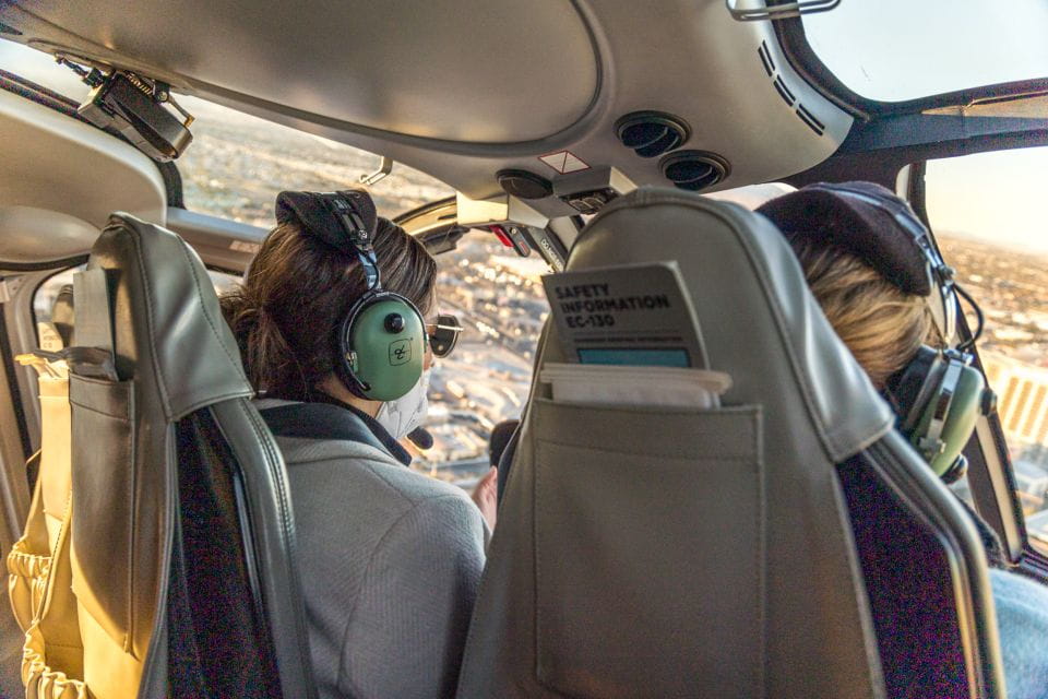 Las Vegas: Helicopter Flight Over the Strip With Options - Included Features