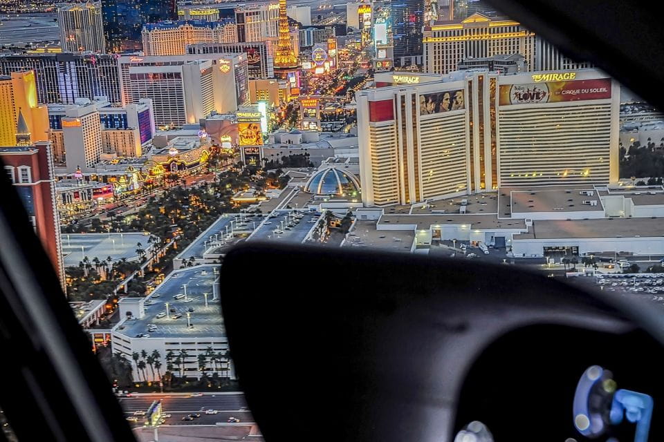 Las Vegas: Helicopter Flight Over the Strip With Options - Location and Departure
