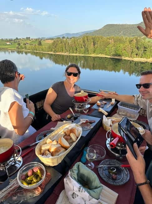 Lausanne: Swiss Fondue Flight in a Hot Air Balloon - Who Will Love This?