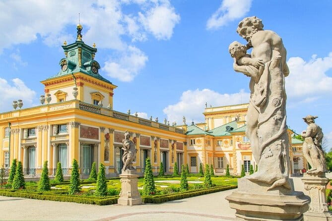 Lazienki Park + Museum of King Jan III's Palace at Wilanow:Small group /Pick-up/ - Introducing the Lazienki Park and Wilanow Palace Tour: An Elegant Way to Experience Warsaw’s Royal Heritage