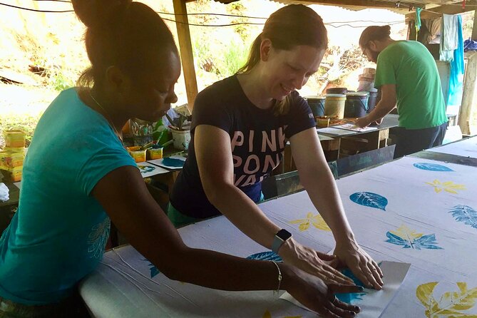 Learn the Traditional Seychelles Art of Sun Printing With Local Textile Designer - Customizing Printed Textile Designs
