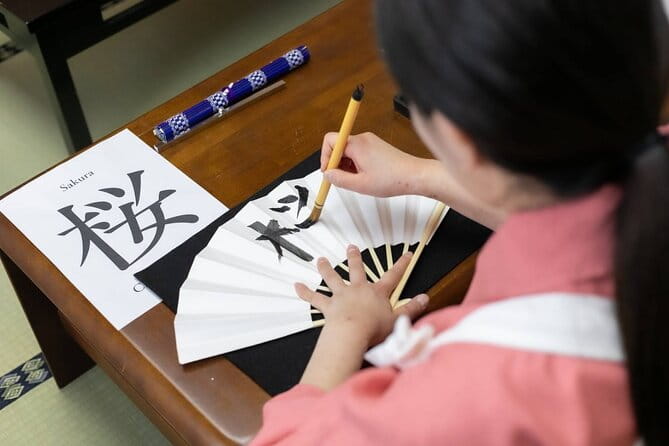 Learning Zen of Japanese Calligraphy in Kimono Near Osaka Castle - Exploring Osakas Historic Landmarks