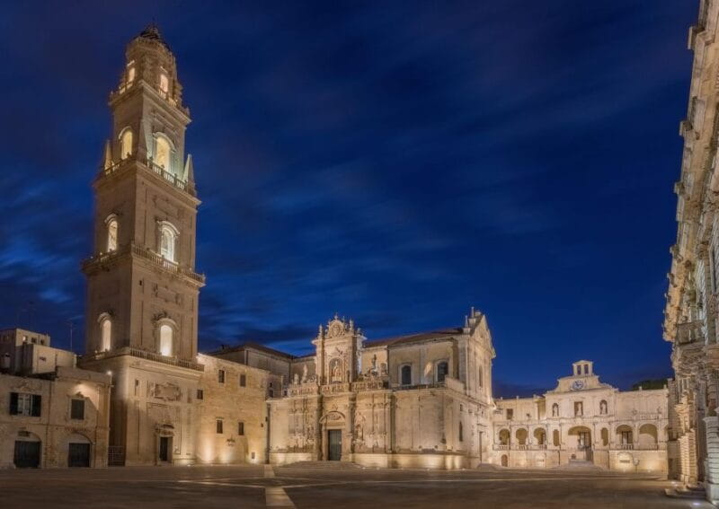 Lecce guided tour with underground discoveries - Walking Through Lecce: From Piazza Duomo to Baroque Marvels