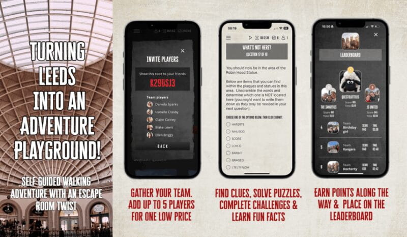 Leeds: City Walking Tour & Exploration Game - Discover Leeds through a Self-Guided Adventure