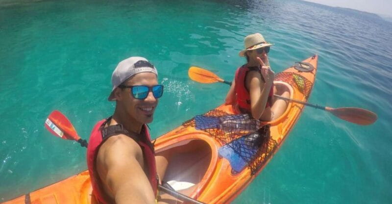 Lefkada: Hidden Blue Cave Kayak Trip with Lunch & Fruits - The Blue Cave: A Hidden Gem