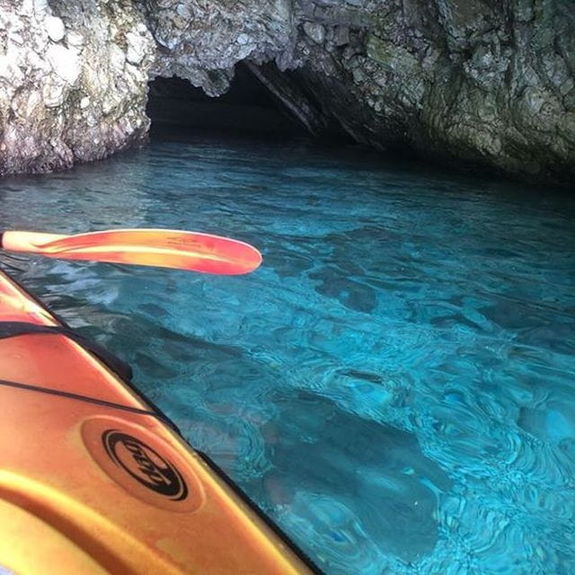 Lefkada: Hidden Blue Cave Kayak Trip with Lunch & Fruits - Secluded Beaches and Relaxation