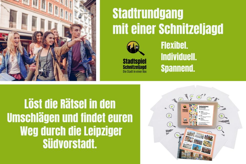 Leipzig: Scavenger Hunt Through the South of Leipzig - Key Points