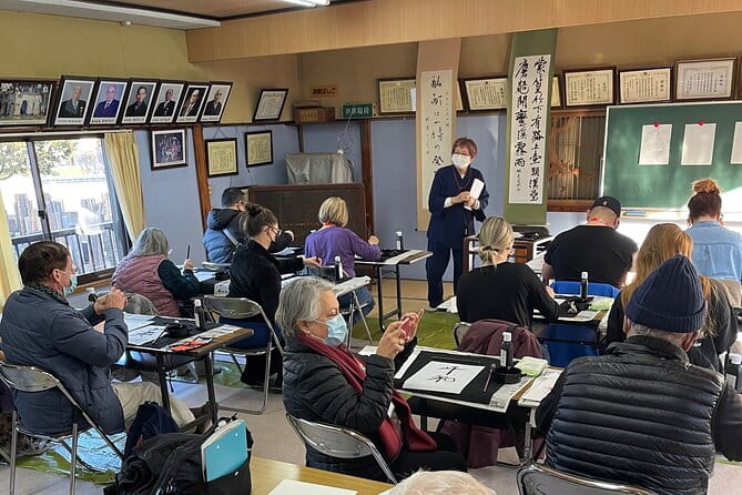 Lets Experience Calligraphy in YANAKA, Taito-Ku, TOKYO !! - Participant Feedback and Memorable Learning Experience