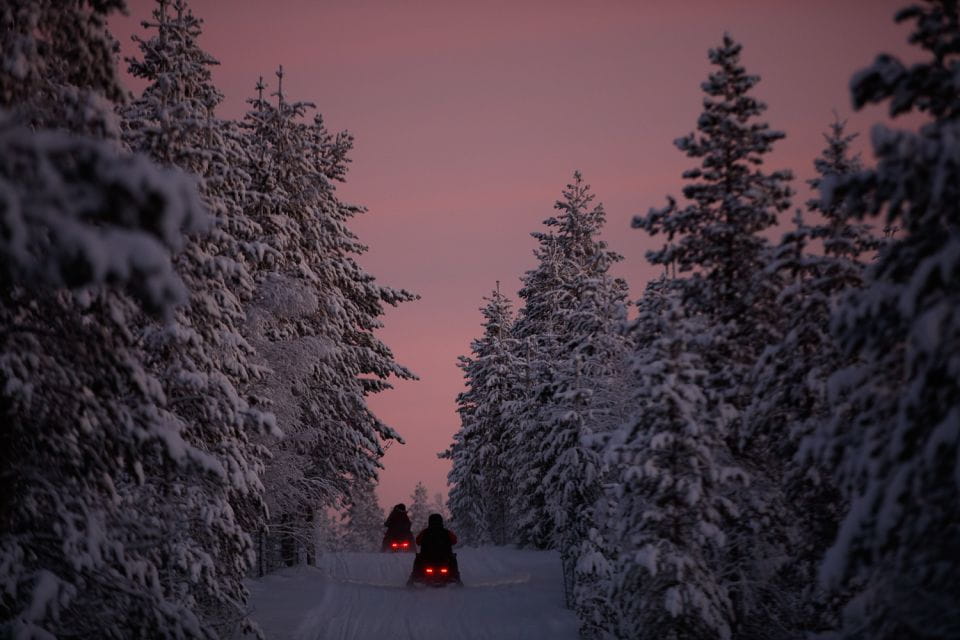 Levi: Evening Snowmobile Adventure - Key Points