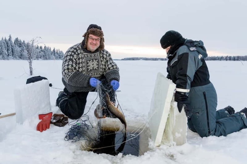 Levi: Ice Fishing by Snowmobile - Key points / Takeaways