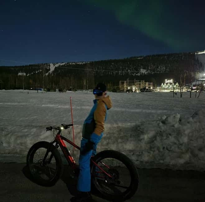 Levi Lapland: Easy E-fatbiking to search Northern Lights - Price, Logistics, and Value