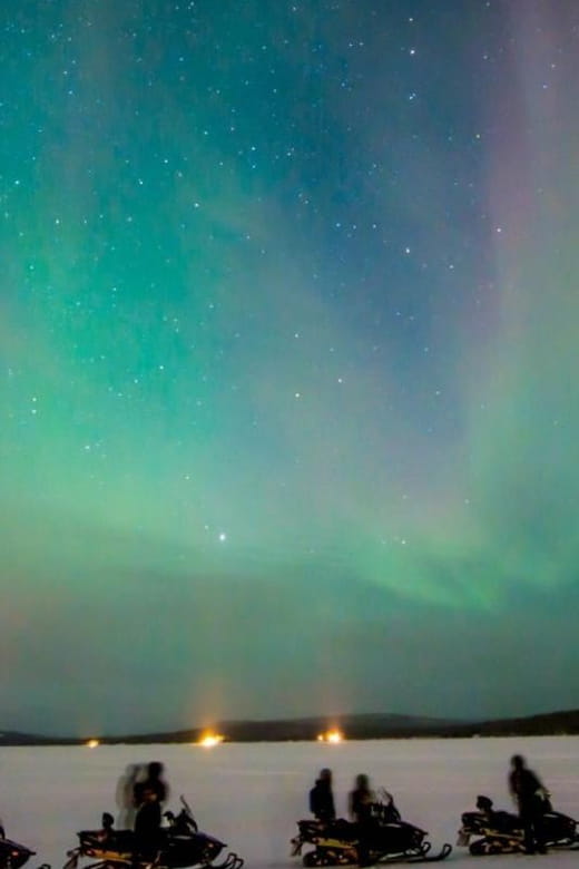 Levi: Northern Lights Snowmobile Safari and Campfire Picnic - The Campfire and Food