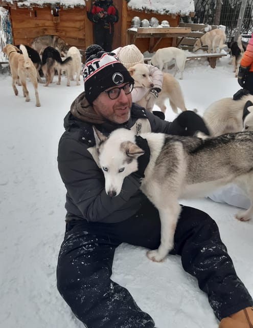 Levi: Self-Drive 2 KM Husky Sledding Experience - Key points / Takeaways