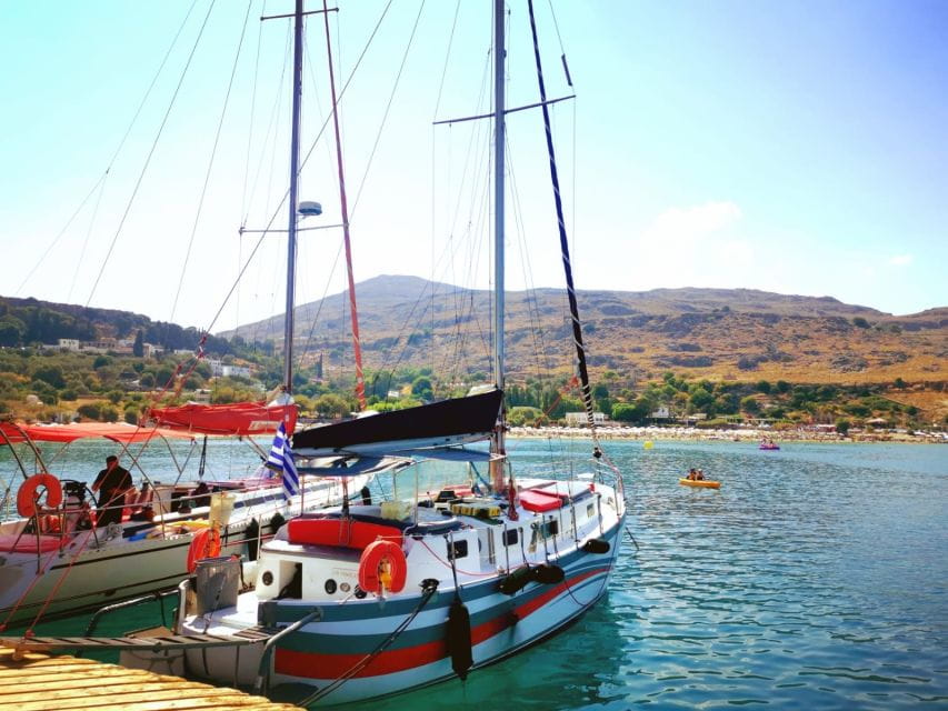 Lindos: Sailboat Cruise With Prosecco and More - Onboard Activities