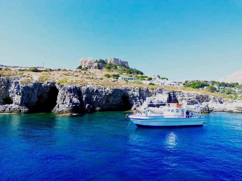 Lindos: Swim and Snorkel Boat Cruise with Drinks - The Sum Up