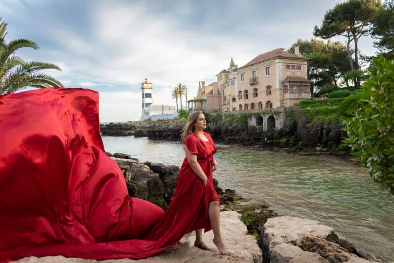 Lisbon: Flying Dress & Fashion Photoshoot at iconic places - The Sum Up