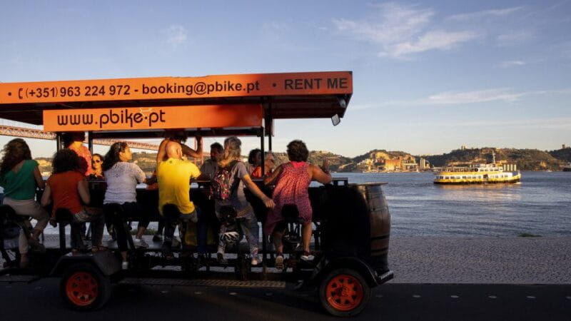 Lisbon: Fun Beer Bike by the Seafront - Exploring the Route and What to Expect in Detail