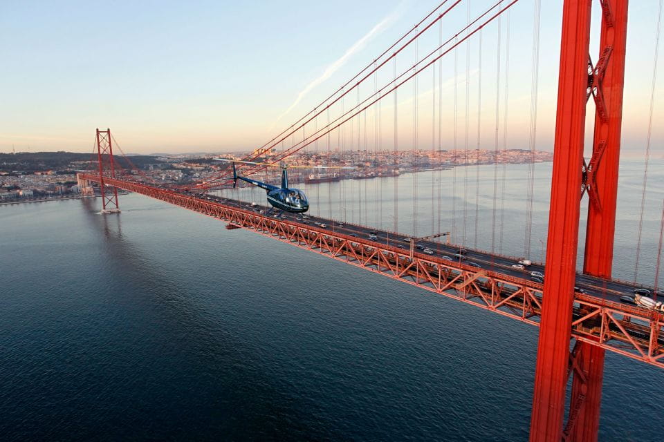 Lisbon: Helicopter Ride, Boat Trip, & Old Town Walking Tour - Tagus River Cruise