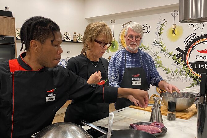 Lisbon Portuguese Cooking Class With 3-Course Dinner - Hands-on Cooking Experience