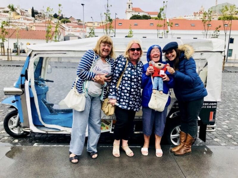 Lisbon: Private Guided Tour of Historical Center by Tuk Tuk - Exploring Lisbon’s Hills and Hidden Alleys