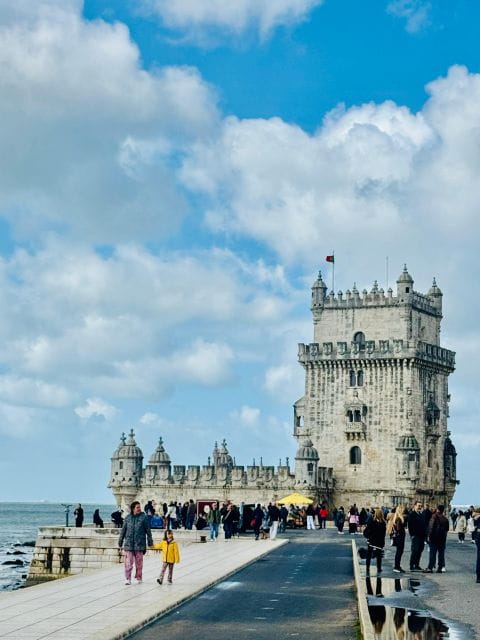 Lisbon: Sightseeing Belem Tour by Tuktuk - River and Bridge Views