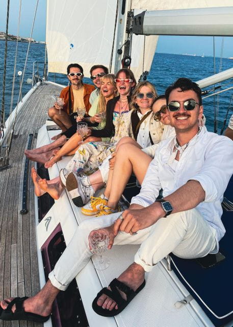 Lisbon: Sunset Sailing Cruise on a 47-Foot Sailboat - Capturing the Sunset