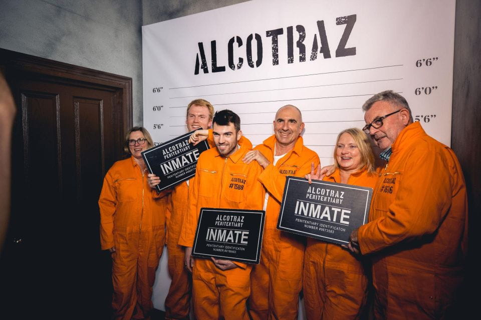 Liverpool: Alcotraz Immersive Prison Cocktail Experience - Orange Jumpsuits and Photo Opportunity