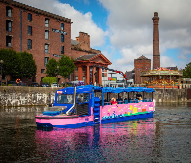 Liverpool: Amphibious Tour and Royal Albert Dock Splashdown - Key points / Takeaways