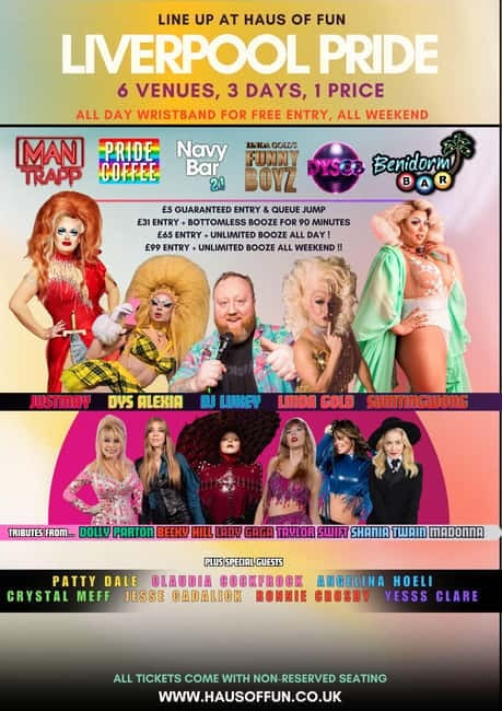 Liverpool Pride 2025 @ Haus Of Fun - Who Should Attend?