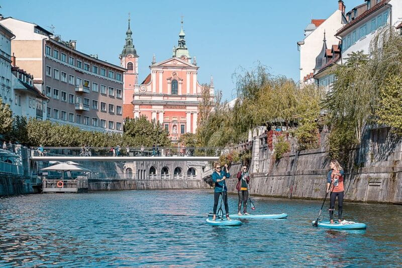 Ljubljana: Stand-Up Paddle Boarding Tour - Exploring Ljubljana from a Stand-Up Paddleboard