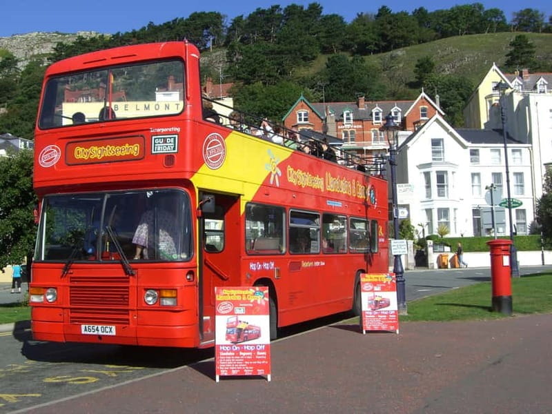 Llandudno: City Sightseeing Hop-On Hop-Off Bus Tour - The Red Route: Conwy and Beyond