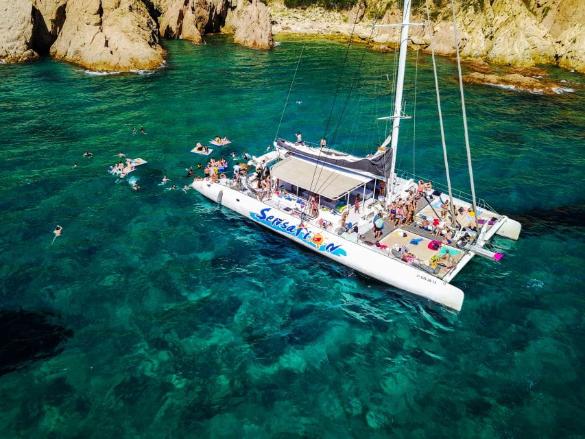 Lloret De Mar: Catamaran Sailing Cruise With BBQ and Drinks - Things To Know