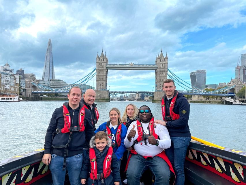 London: 40-Minute TOWER BEAST RIDE - Thames Speedboat Tour - Duration and Pace of the Tour