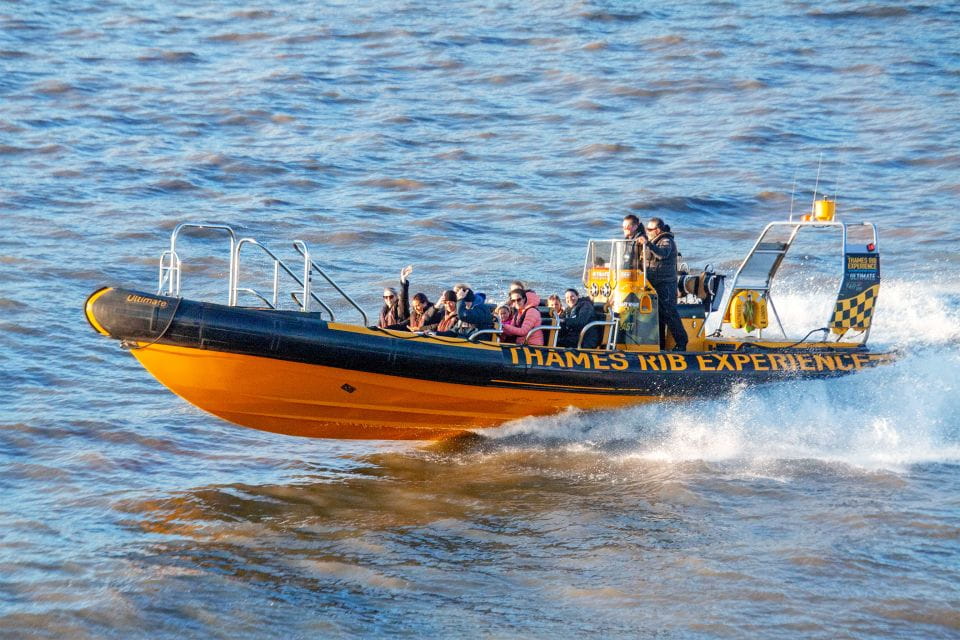 London: 40-Minute Ultimate Tower RIB Blast Speedboat Tour - Duration and Timing