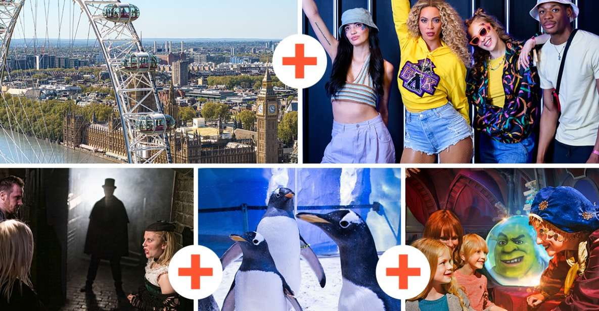 London: 5 Top Attractions Pass With Madame Tussauds - Star Wars and Marvel Immersive Experiences