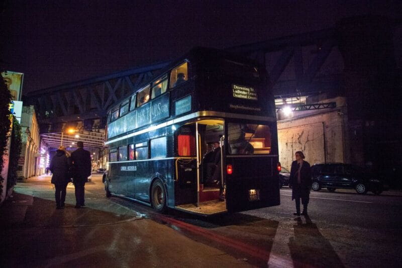 London: Comedy Horror Ghost Tour on a Bus - Key points / Takeaways