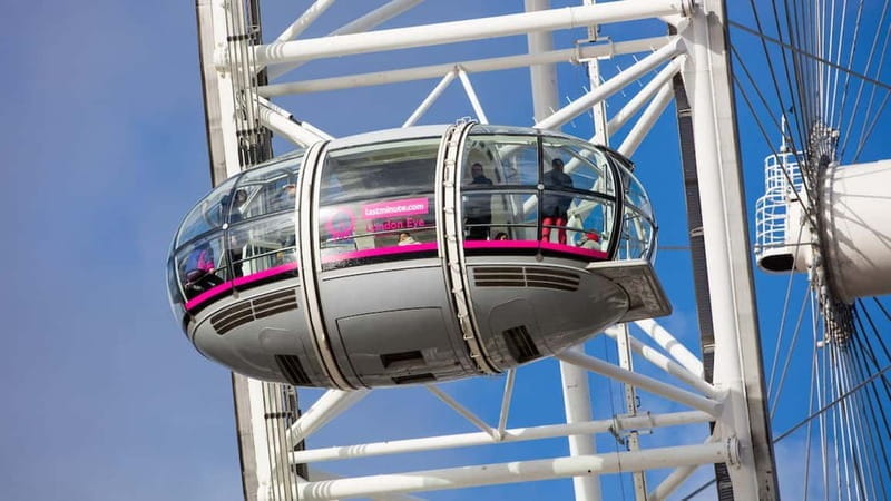 London from Edinburgh by Rail with Sightseeing & London Eye. - Riding the London Eye: Views That Are Worth the Wait