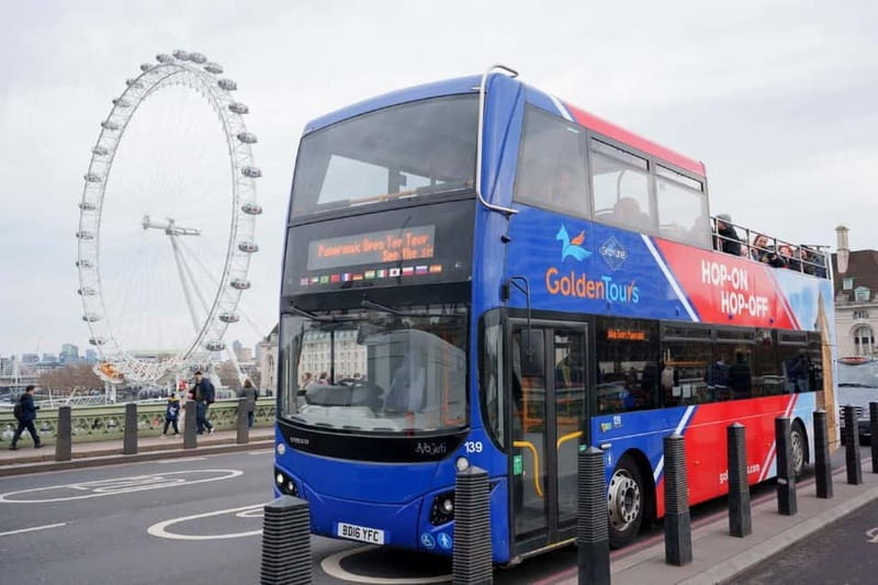 London: Golden Tours Gray Line Hop-on Hop-off Bus Tour - Key points / Takeaways