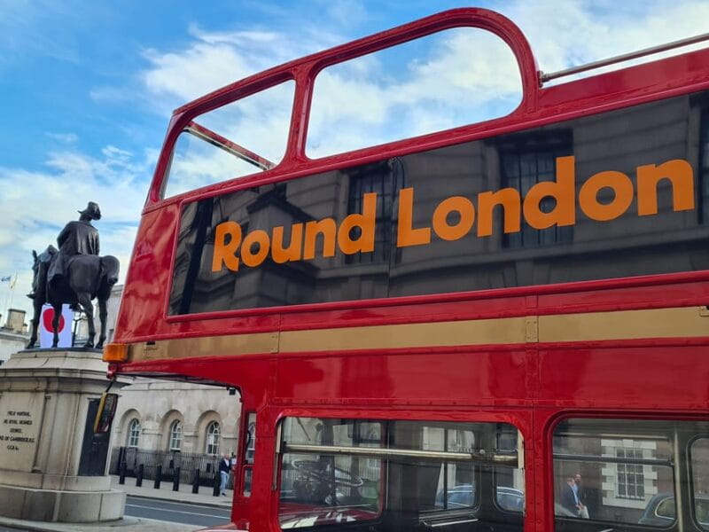 London: Guided Sightseeing Tour on a Vintage Open-Top Bus - Key points/Takeaways