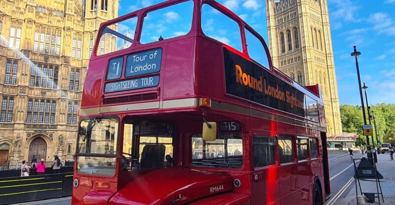 London: Guided Sightseeing Tour on a Vintage Open-Top Bus - The Vintage Routemaster: A Nostalgic Ride Through London’s Heart