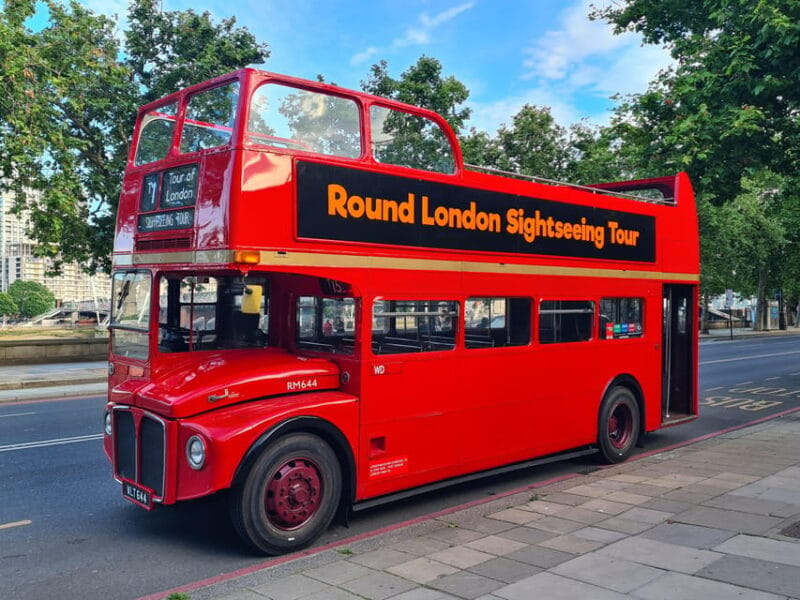 London: Guided Sightseeing Tour on a Vintage Open-Top Bus - The Real Value of This Tour