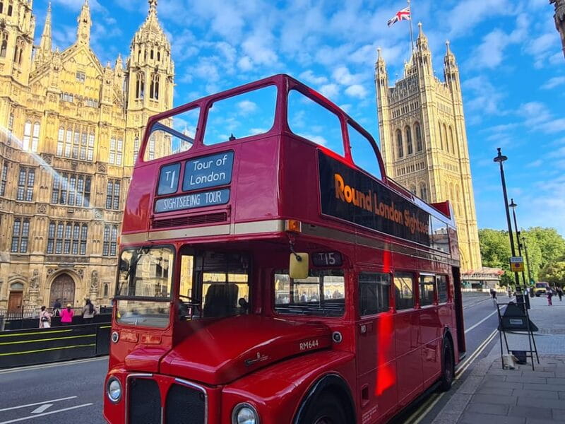 London: Guided Sightseeing Tour on a Vintage Open-Top Bus - FAQ