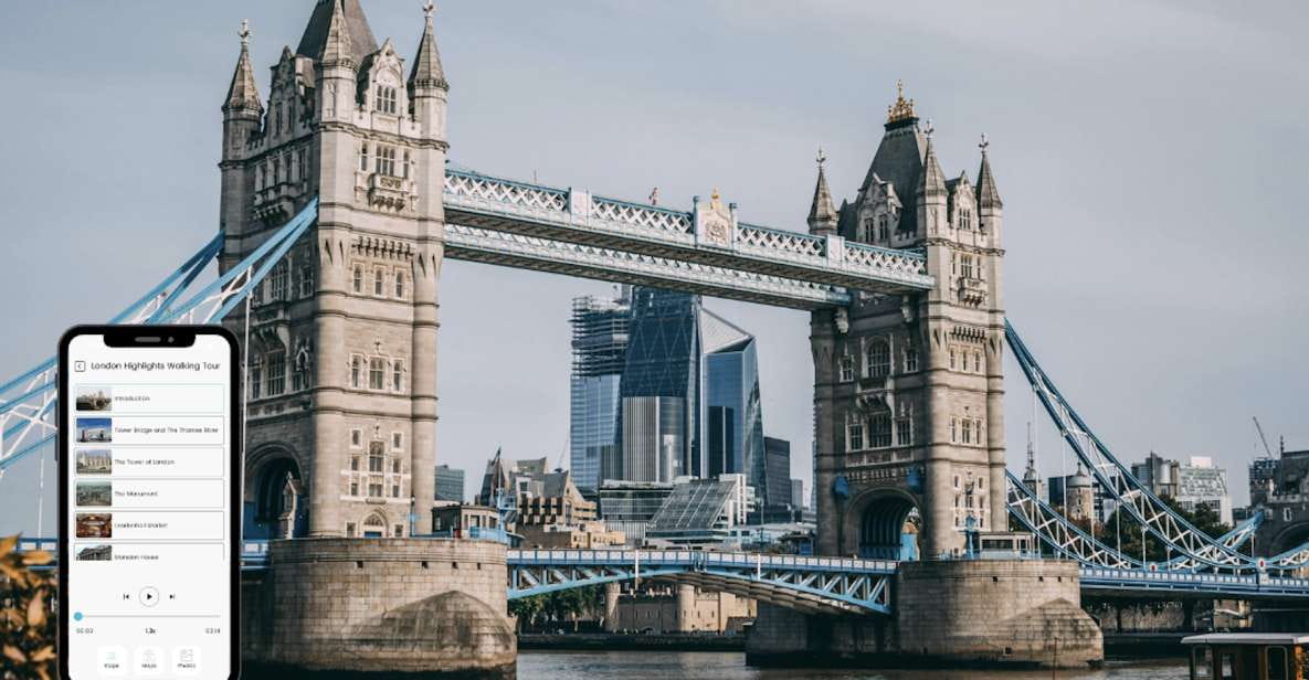 London: Highlights Self-Guided Walking Tour With Mobile App - Frequently Asked Questions