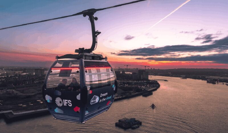London: IFS Cloud Cable Car - The Balance of Cost and Experience