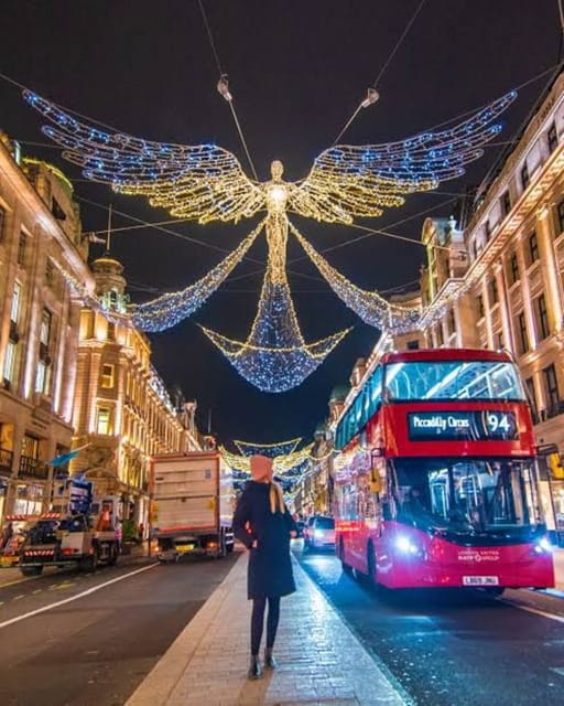 London: Magical Christmas Lights Guided Tour by Private Taxi - Key points / Takeaways