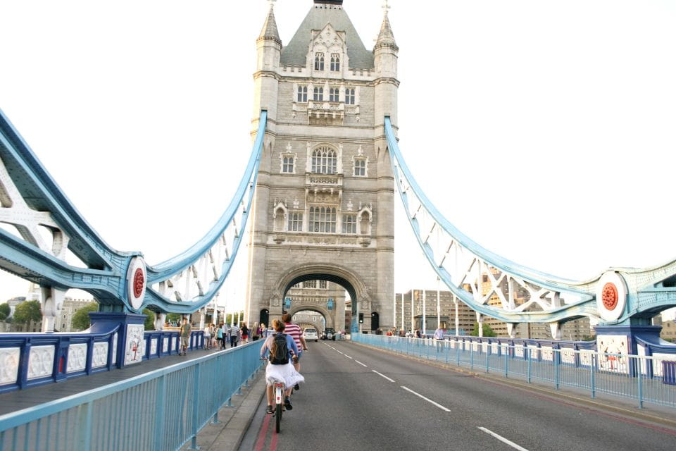 London: River Thames Evening Bike Tour With Beer Tasting - Key Points