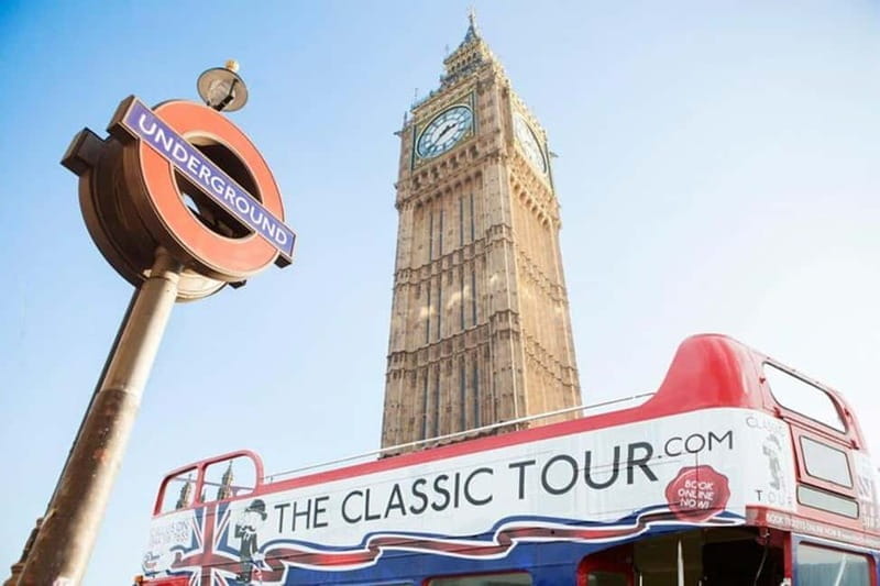 London Vintage Bus Tour: Live Comedy Sightseeing Show - The Vintage Bus Experience