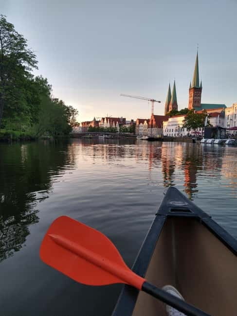 Lübeck's old town by canoe: explore and circumnavigate on your own - Exploring Lübeck from the Water: A Personal Perspective