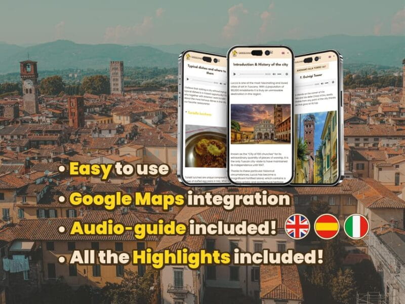 Lucca: Digital guide made with a Local for your tour - Discovering Lucca with a Digital Guide Made with a Local